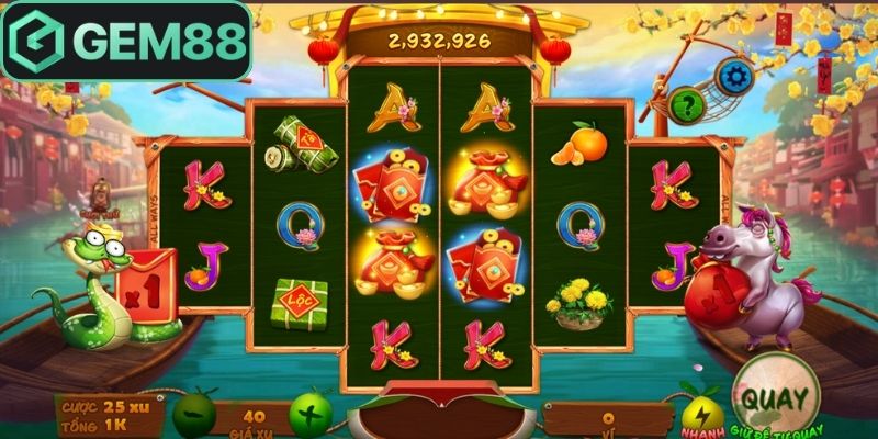 Tổng quan về siêu phẩm nổ hũ sắc xuân chợ tết Gem88 