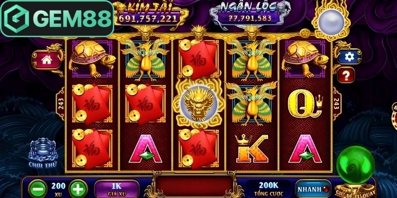 Kho Tàng Ngũ Long Gem88 - Tựa Game Nổ Hũ Thượng Lưu Số 1 2 Khám phá giá trị và tỷ lệ thanh toán của các linh vật